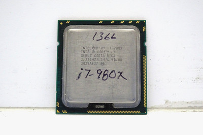 Intel Core i7-980X 6-Core 12-Thread 3.3GHz LGA1366 CPU