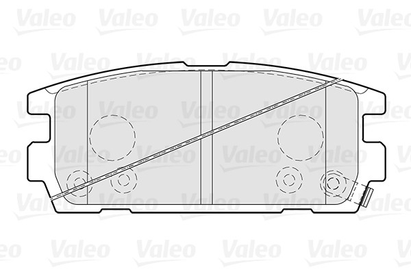 Plaquettes de frein VALEO 301024 pour réparer un frein à disque qui siffle