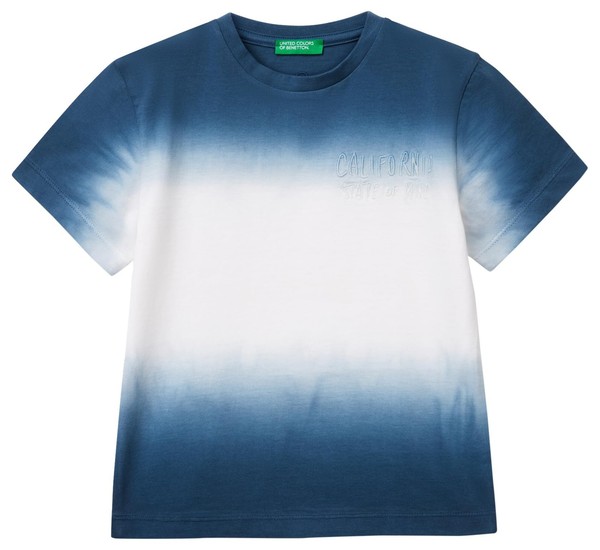 United Colors Of Benetton Jungen T-Shirt Blau GrößE 5-image