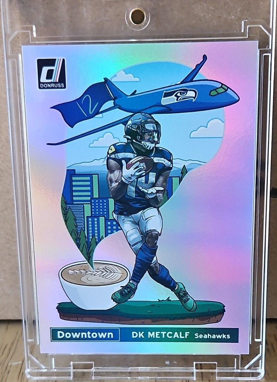 Panini 2021 Donruss Downtown DK Metcalf #DT-32 Insert Seattle Seahawks NFL