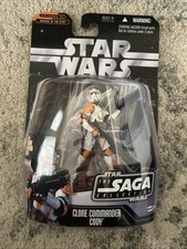 Star Wars The Saga Collection Clone Commander Cody Action Figure 2006 Hasbro