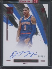 2020-21 Panini Impeccable Basketball Obi Toppin #RA-OBI RC Rookie Auto /88