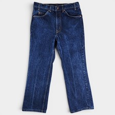 Vintage Levis 517 Jeans Mens 32x32 Fits 30x26 Blue Orange Tab USA 1991