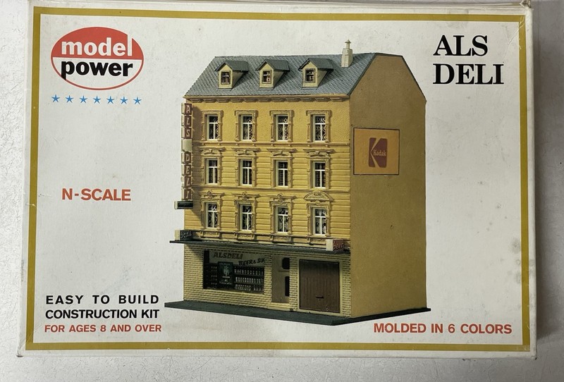 N Scale Al’s Deli Model Power Kit Trains Brand New No. 1532
