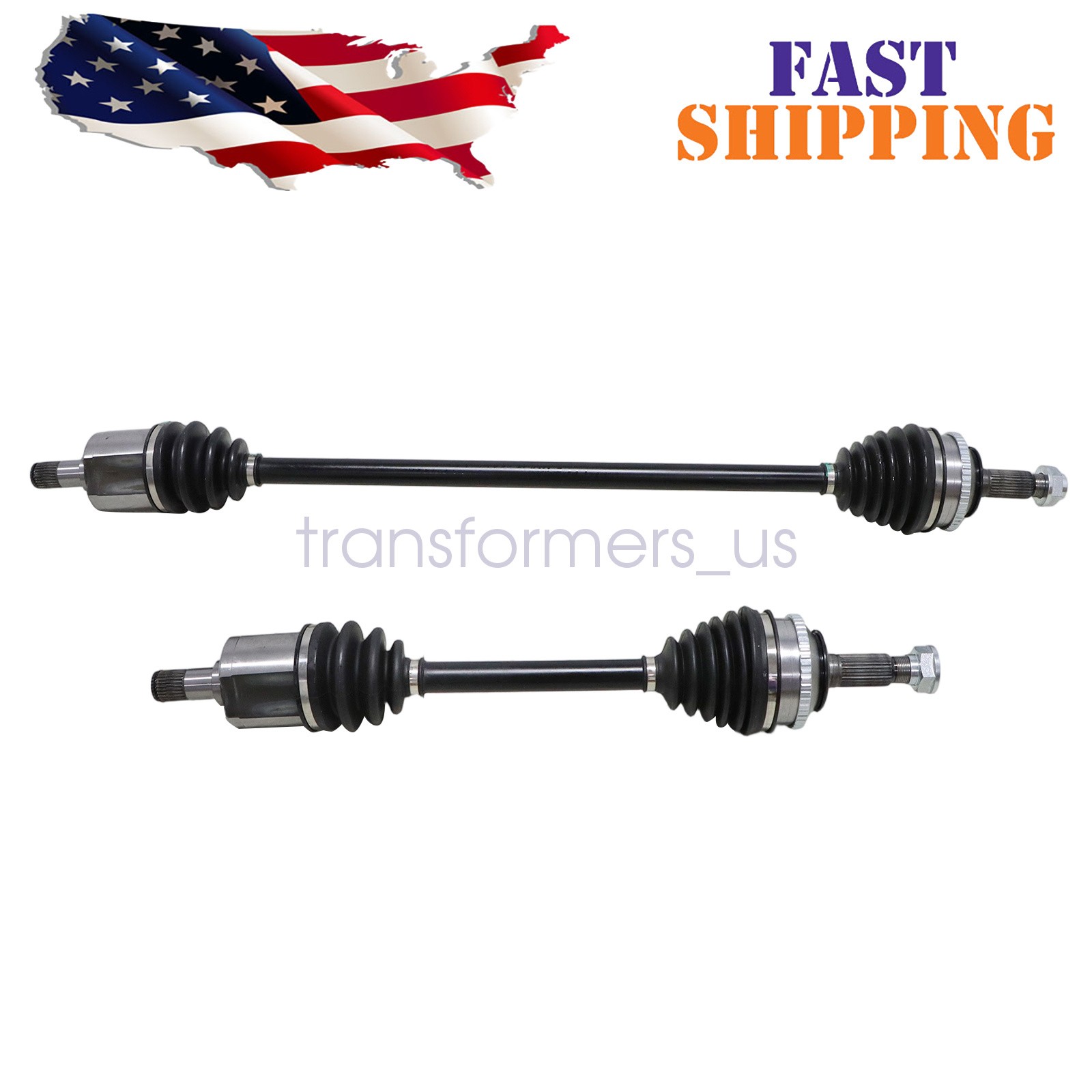 CV Axle Shaft Front Left & Right Set fit Honda Accord 2.3L L4 Auto Trans 1998-02