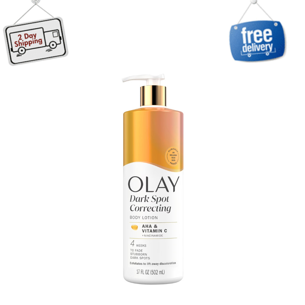 Olay Dark Spot Correcting Body Lotion AHA Vitamin C Niacinamide 17 fl oz Hydrate