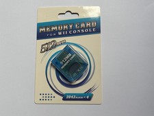 High-Quality 512MB Memory Card New Sealed Game Storage for the Nintendo Wii Game