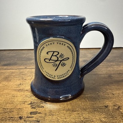Bent Tree Lodge & Vineyard Mug Jasper GA Blue 2020 Deneen Pottery