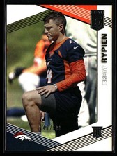 Brett Rypien 2019 Donruss Elite #178 #/699 Rookie Denver Broncos