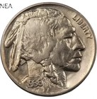 1936-S Buffalo Nickel Roll/Lot ~ Borderline Uncirculated (AU+) ~~ 40 Coins — photo 2