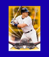 Mark Teixeira 2016 Topps Tribute 5x7 GOLD #88 Yankees #'d 01/10 (1/1) Gem Mint