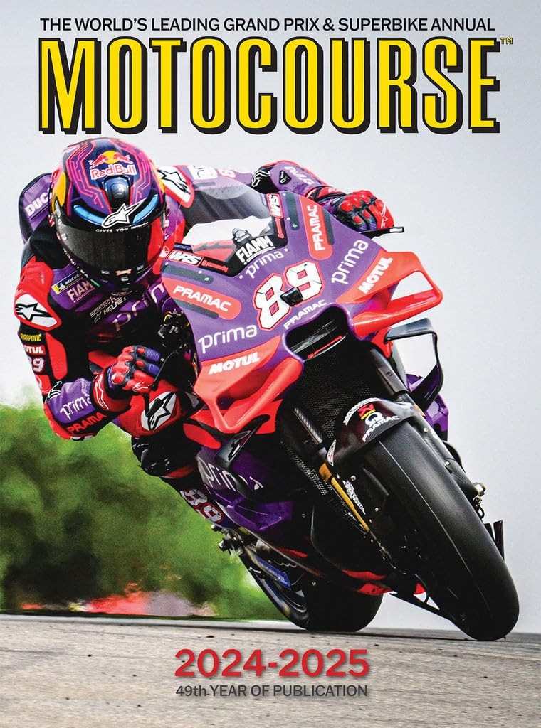 MOTOCOURSE 2024-25 Annual by Michael Scott (Hardback Book)