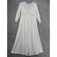 Vintage Komar Robe Womens Small Button Delicate Dainty Coquette Feminine Floral