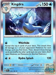 Kingdra 032/182 Paradox Rift Holo Rare