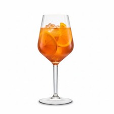 Wein | Aperol Spritz  Glas 2 x Kunststoff klein, unzerbrechlich, Trinkglas, 4kl