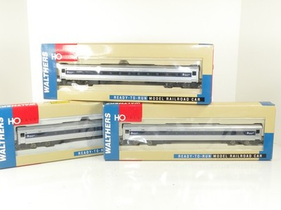 Walthers HO MTA Metro North Railroad Metropolitan Transportation Authority 3 Car