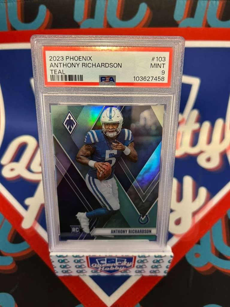 2023 PHOENIX #103 ANTHONY RICHARDSON RC /150 TEAL PSA 9