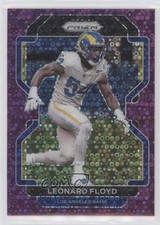 2021 Panini Prizm No Huddle Purple Prizm 11/35 Leonard Floyd #70 0kz8