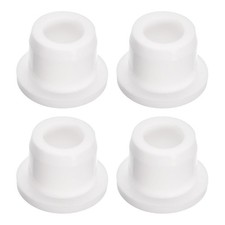 4 Pcs White Plug Holes, T13 Rubber Button Plug for 13mm / 0.51" Hole