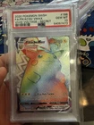 2020 Pikachu VMAX #188 PSA 10 Rainbow Rare Vivid Voltage Secret Full Art SWSH