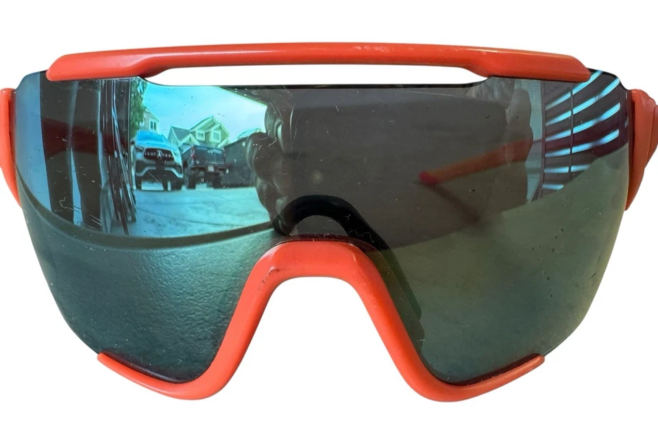 Gafas de sol SMITH OPTICS naranja/amarillo Attack MTB deportivas lentes intercambiables Foto 2 de 4