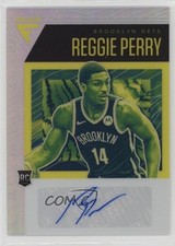 2020 Panini Flux Rookie Signatures Silver Prizm Reggie Perry #FRS-RPE Auto 2s2