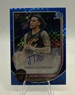Jaylon Tyson 2025 Bowman Chrome #BCA-JN Blue X-Fractor Auto /150