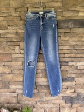 Altar  d State Womens Jeans Size 27 Distressed Medium wash Skinny Jean HighRise