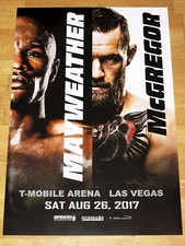FLOYD MAYWEATHER vs. CONOR McGREGOR FIGHT POS...