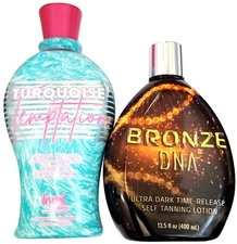 Devoted Creations Turquoise Temptation Tanning Lotion & Bronze DNA Self Tanner