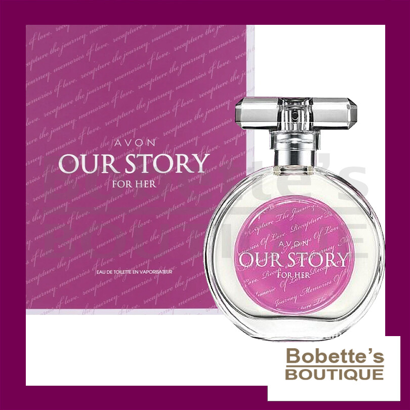 Avon Our Story pour Elle eau de toilette le parfum de vos plus beaux souvenirs