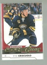  2017-18 Upper Deck Exclusives #510 Kyle Criscuolo Young Guns 001/100 (ref 60053