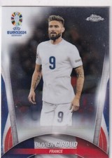 Topps 2024 Chrome UEFA Euro No. 85 Olivier Gi...