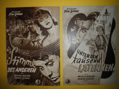 IFB 1477 / 2 x Unter den tausend Laternen / Michel Auclair / COVER + TITEL-VAR.