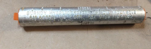 Burndy Hysplice YCS28R 4/0 AWG AL Jumper 5-3/4" Long Index: 249 - Fast Ship