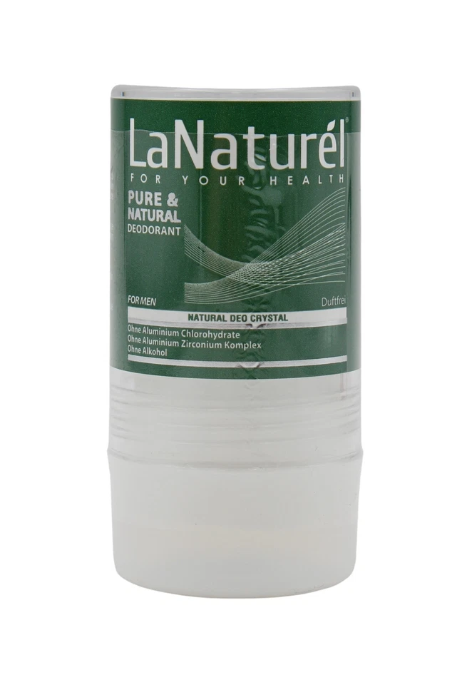 (91,92 €/kg) LaNaturel Deo - Kristall - für Männer 130g Vegan