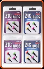 Brand New ESP Zig Bugs Damsel Nymph = ALL TYPES 