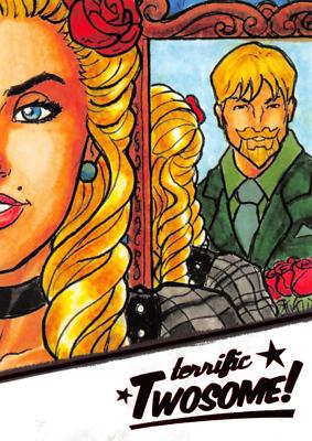 DC Comics Bombshells II TERRIFIC TWOSOME Insert T4 / BLACK CANARY & GREEN ARROW