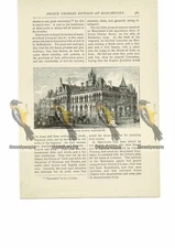 Assize Courts, Manchester, Lancs, Book Illustration (Print), 1891