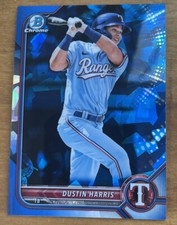 2022 Bowman Chrome Sapphire #BCP-190 Dustin Harrisom FREE SHIPPING