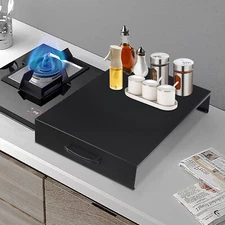 Noodle Board Stove Cover with Handles Range Burner Cover for Gas/Electric Stove