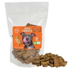 Dog Treats –Skin&Coat Treats Grain-Free Natural Human-Grade Dog Biscuits 7oz-FPN