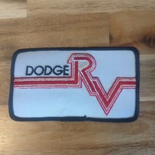 Vintage Dodge Trucks RV Patch 5x3 Iron On 80s