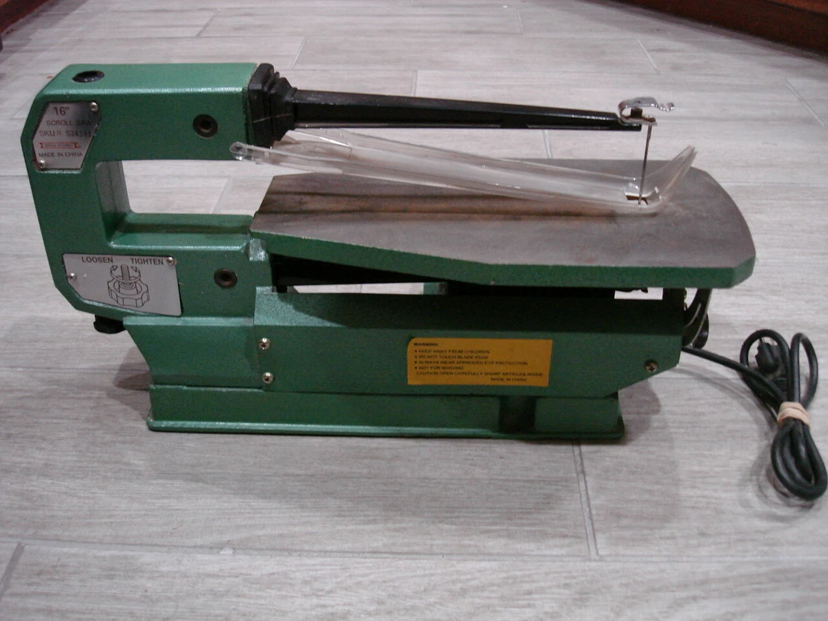 Central machinery on sale scroll saw