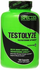 Species Nutrition Testolyze Natural Test Booster & Libido Enhancer 180 Capsules