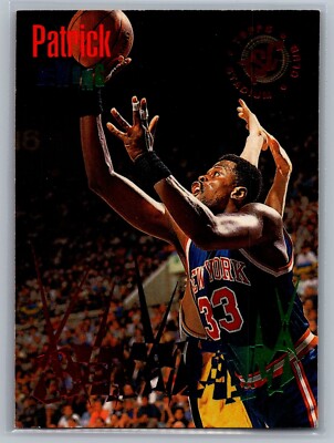 1994-95 Topps Stadium Club - Beam Team #18 Patrick Ewing - HOF NM