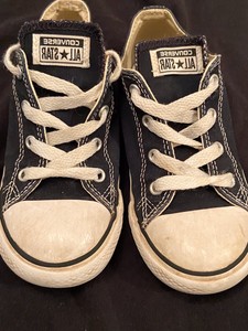 kids white converse size 10