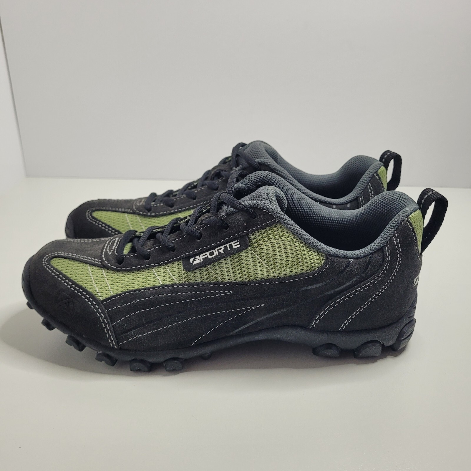 Forte Men's Transverse 20-5592 Black Cycling Biking Lace Up Shoes Size US 6.5