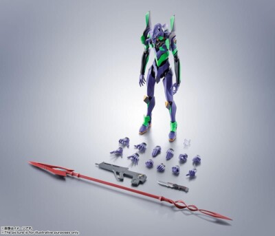 Bandai Robot Spirits Side Eva Evangelion Unit 01 +Spear of Cassius