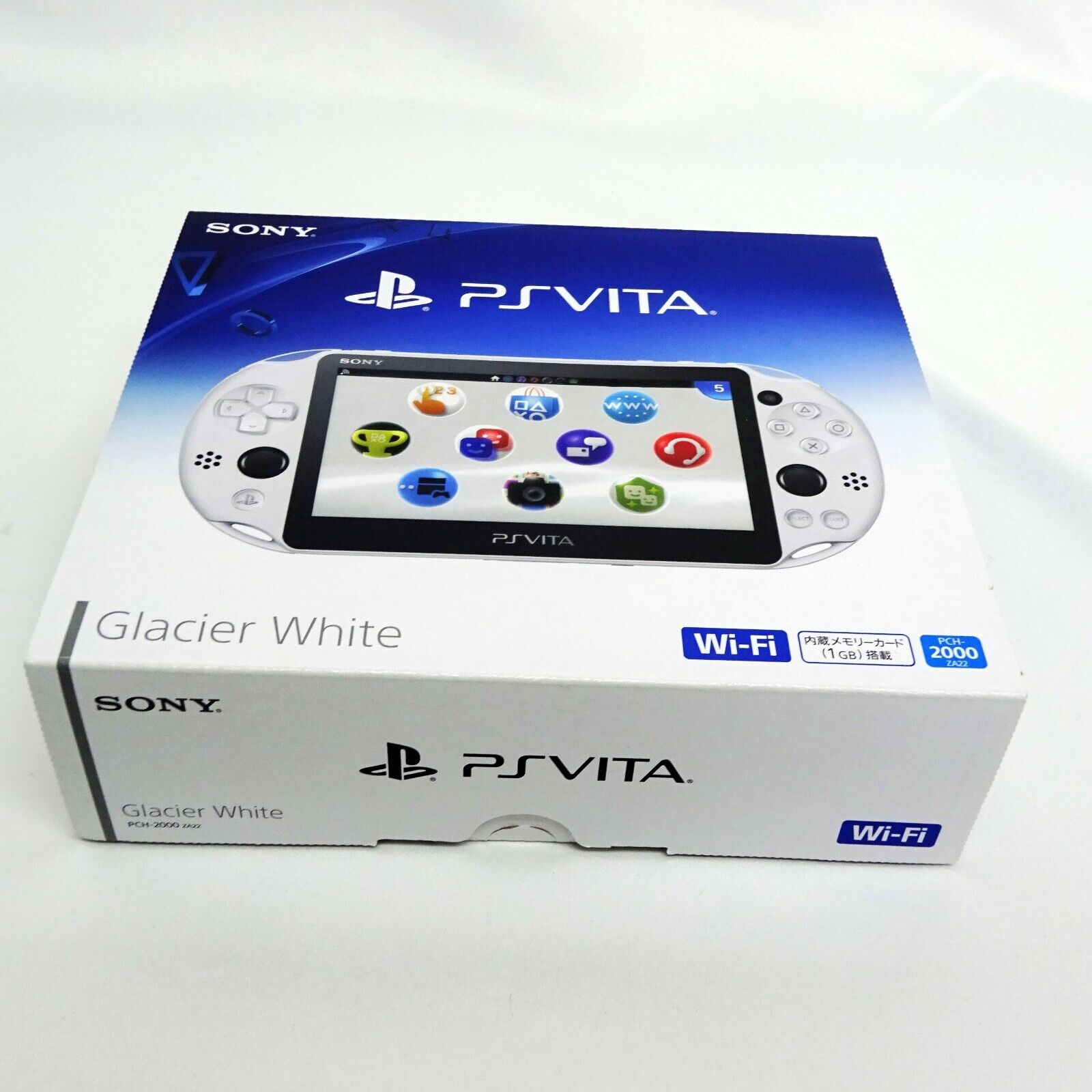 SONY PlayStation Vita Wi-Fi Model Glacier White PCH-2000ZA22 PS